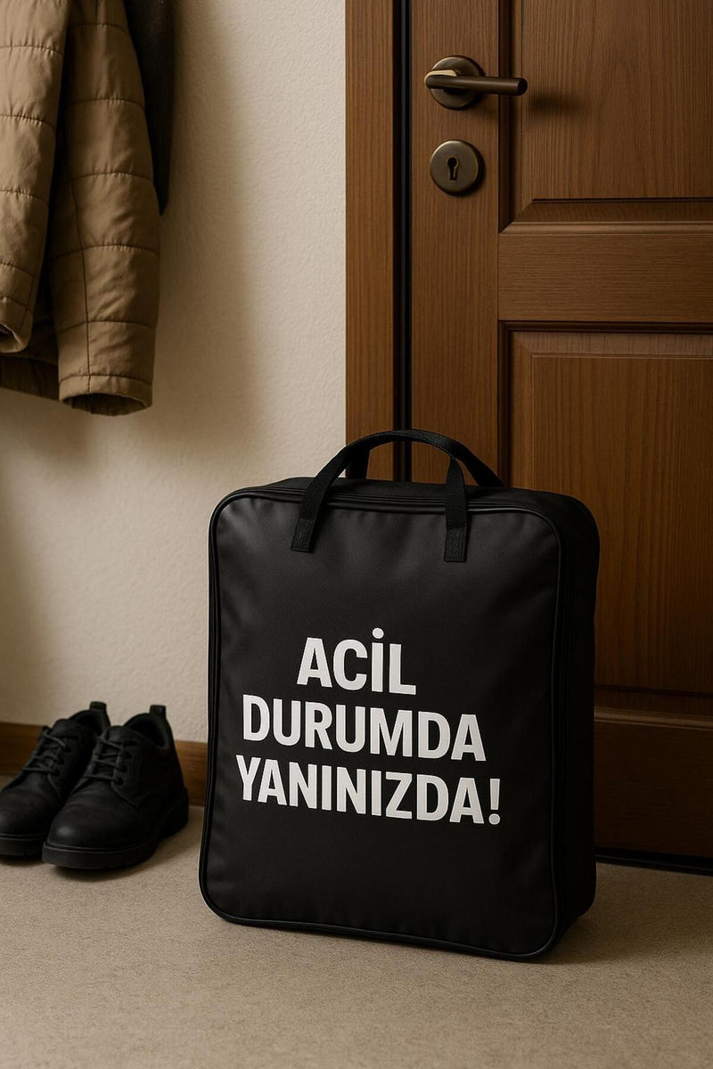 (İÇİ BOŞ) Acil Durum Deprem Çantası Çok Amaçlı Çanta