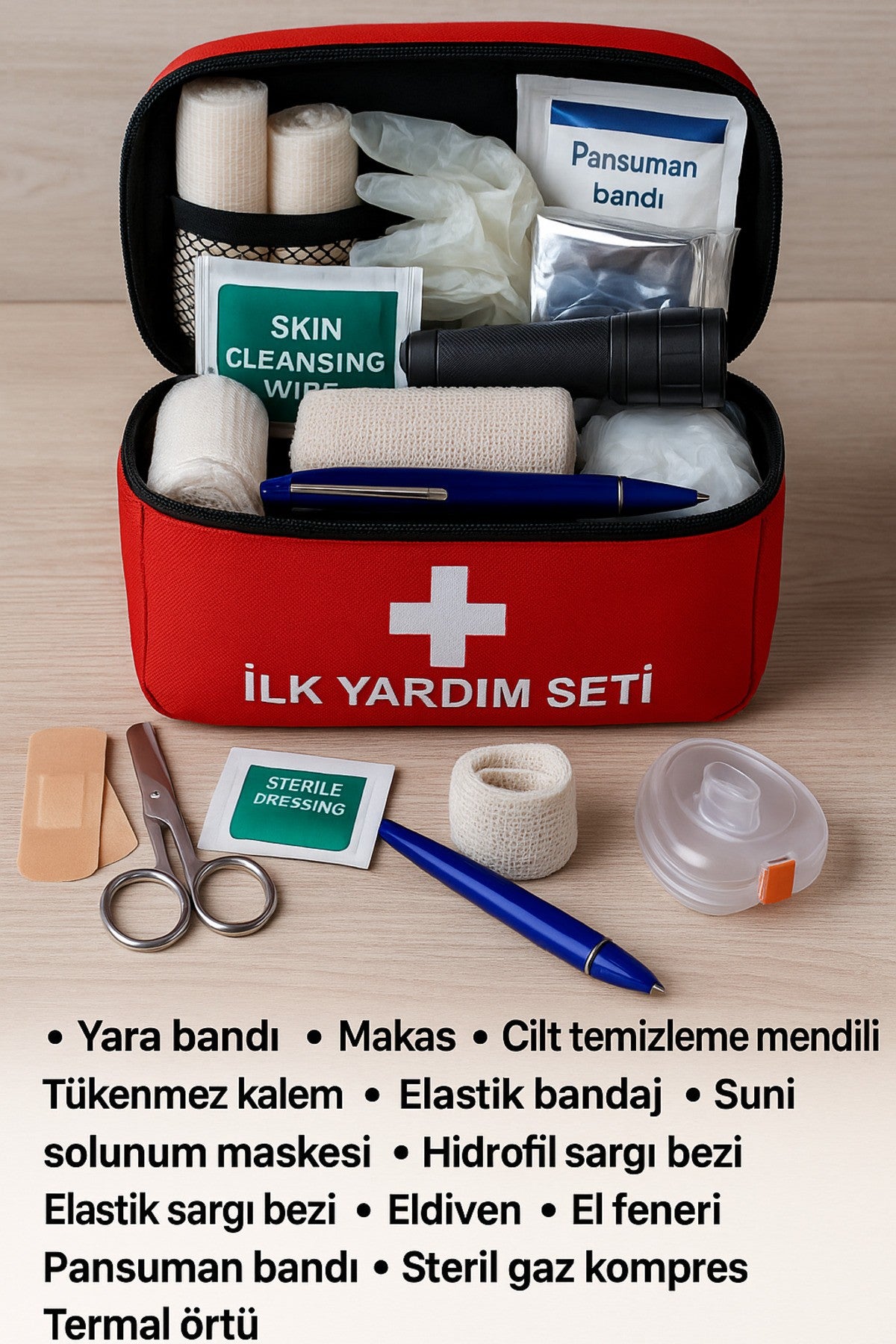 Acil Durum İlk Yardım Seti