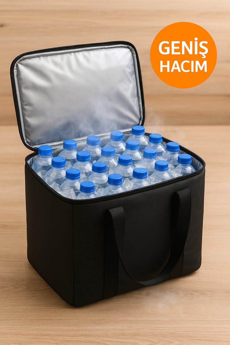 Bordo 40 Litre Termos Çanta | Yalıtımlı Plaj, Piknik, Kamp ve Günlük Kullanıma Uygun Termal Çanta