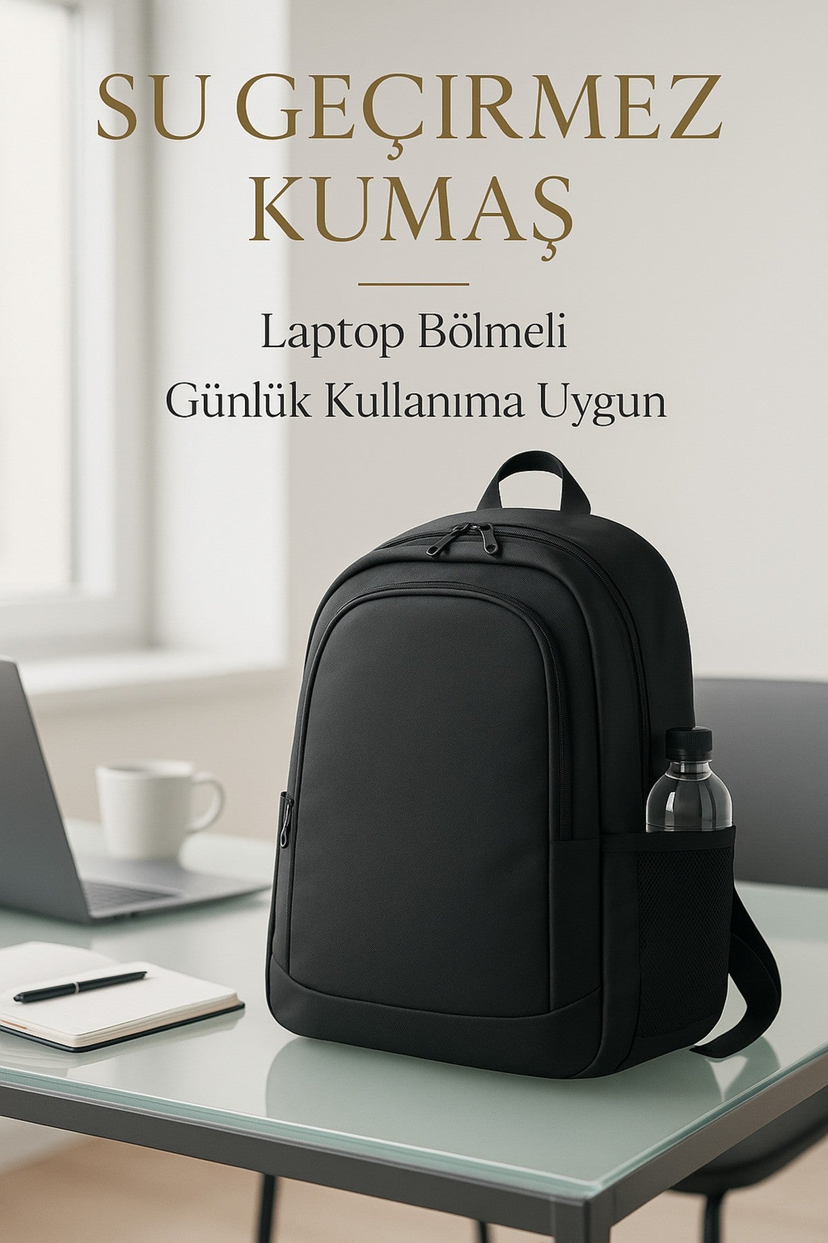 Sırt Çantası Laptop Uyumlu Suya Dayanıklı Günlük Seyahat Okul Çantası Erkek Kadın Unisex