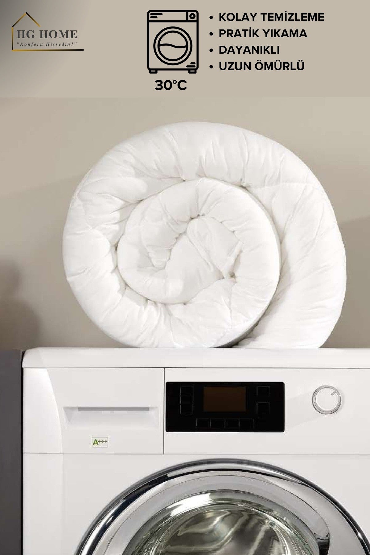 Tek Kişilik Pamuklu Microfiber Yorgan
