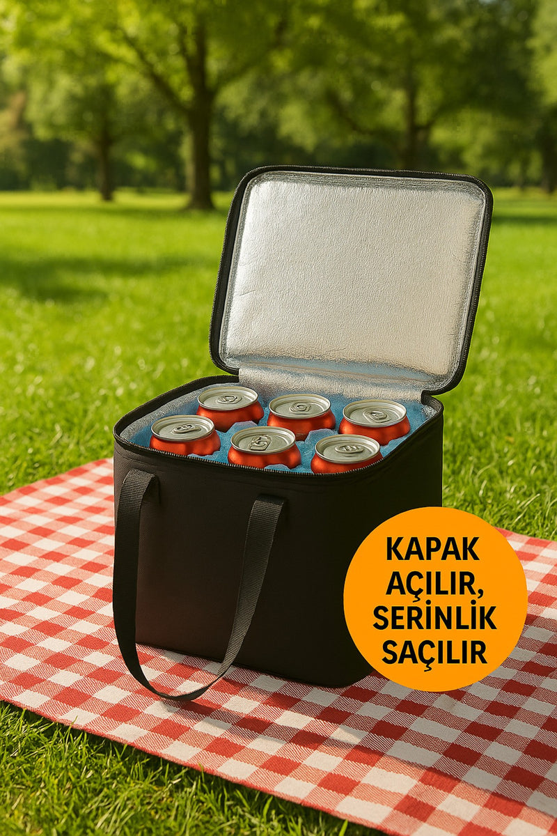 22 Litre Termos Çanta | Yalıtımlı Plaj, Piknik, Kamp ve Günlük Kullanıma Uygun