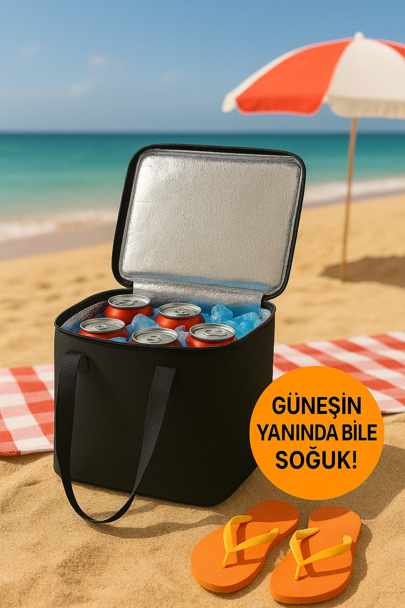 22 Litre Termos Çanta | Yalıtımlı Plaj, Piknik, Kamp ve Günlük Kullanıma Uygun