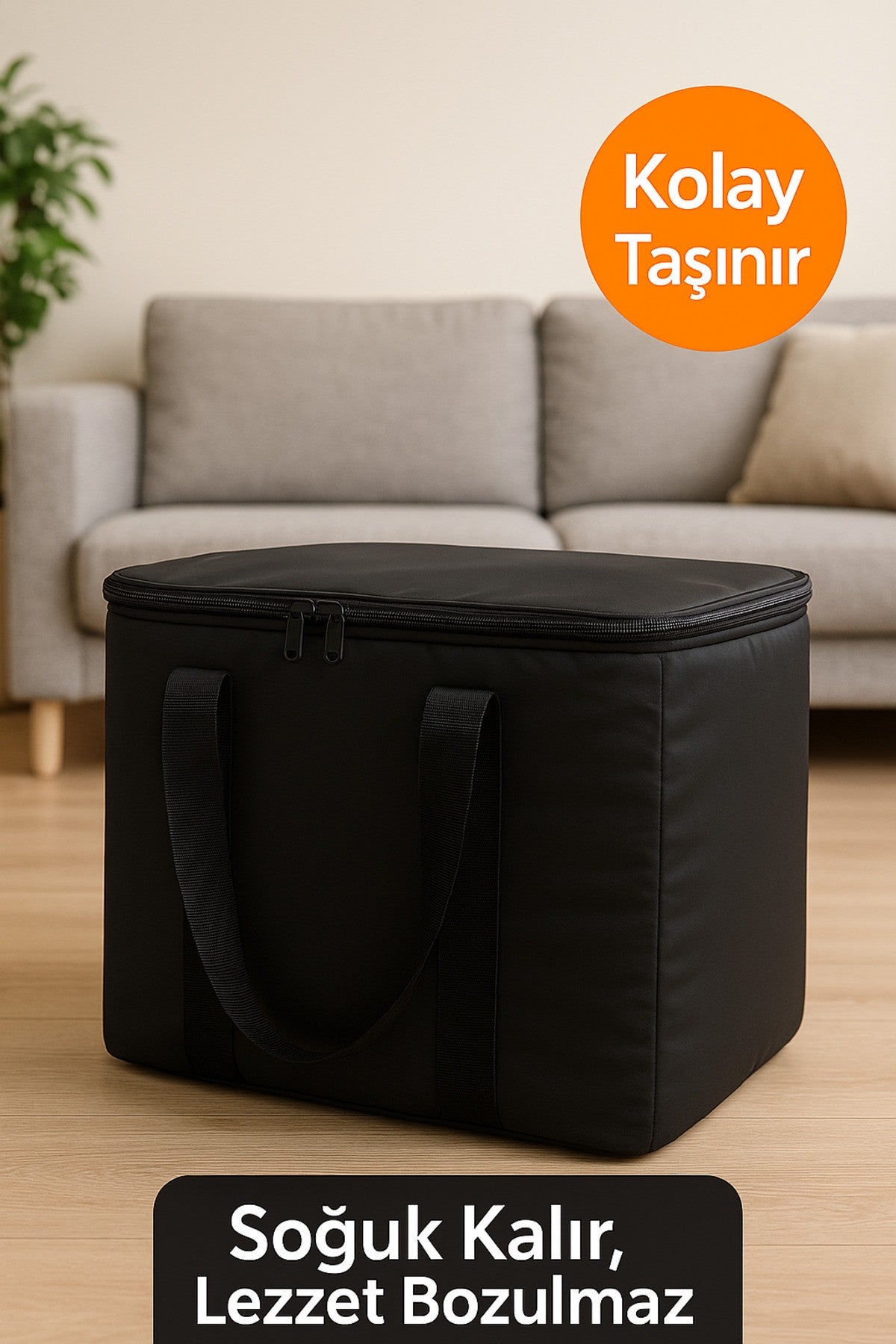 Bordo 40 Litre Termos Çanta | Yalıtımlı Plaj, Piknik, Kamp ve Günlük Kullanıma Uygun Termal Çanta